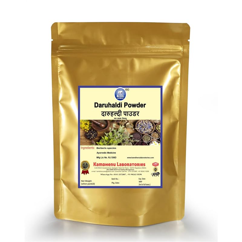 Kamdhenu Daruhaldi Powder 250g – Berberis aristata