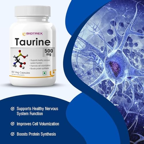 Biotrex Taurine 500mg Capsules 60 – Amino Acid
