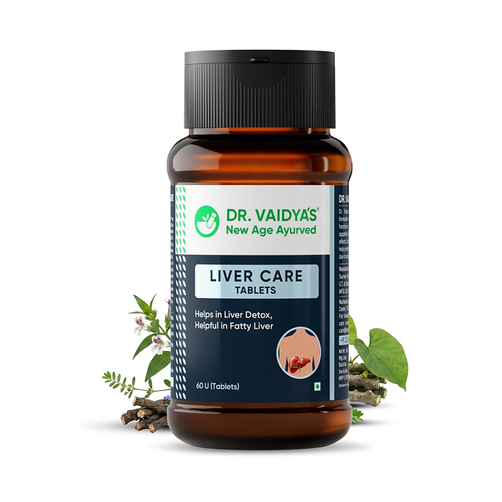 Dr. Vaidya’s Liver Care Tablets 60 – Ayurvedic Herb