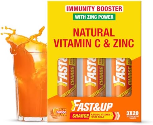 Fast&Up Charge Natural Vitamin C Effervescent Tablets – Vitamin Supplement