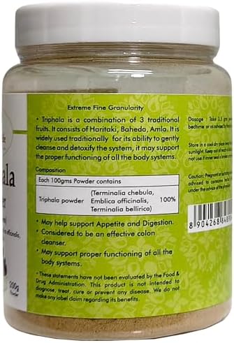 Ayurvedic Life Triphala Churna Powder 200g – Ayurvedic Herb