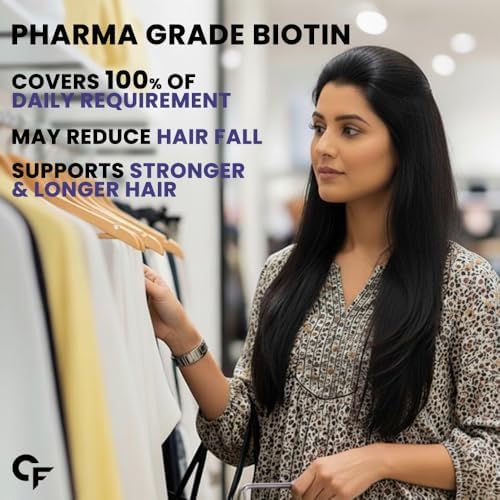 Carbamide Forte Hair Wellness with Biotin & Bhringraj Tablets 60 – Ayurvedic Herb
