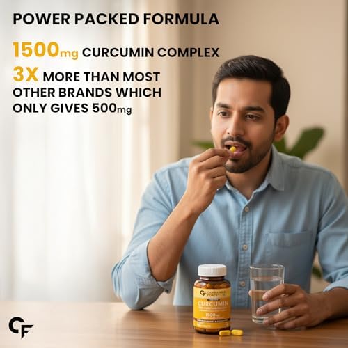 Carbamide Forte Curcumin 95% with Piperine Tablets 60 – Curcuma longa
