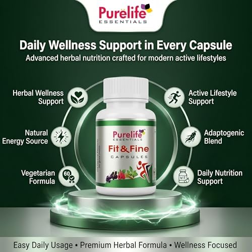Purelife Essentials Fit & Fine Multi-Herbal Blend Tablets – Ayurvedic Herb