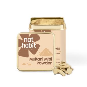 Nat Habit Multani Mitti Powder 200g – Natural Skincare Clay