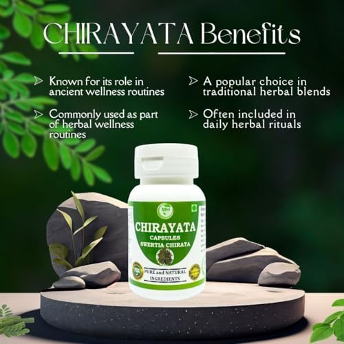 Morsan Chirata 500mg Capsules 60 – Swertia chirata