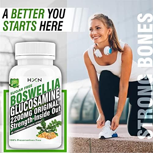 HXN Glucosamine, Boswellia, Chondroitin, MSM & Collagen Tablets – Ayurvedic Herb