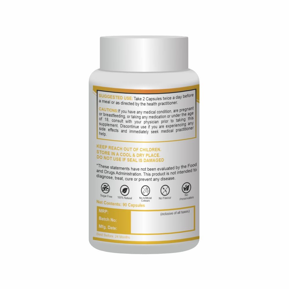 Lion's Mane Mushroom Extract 90 Veg 500mg Capsules 90 – Hericium erinaceus