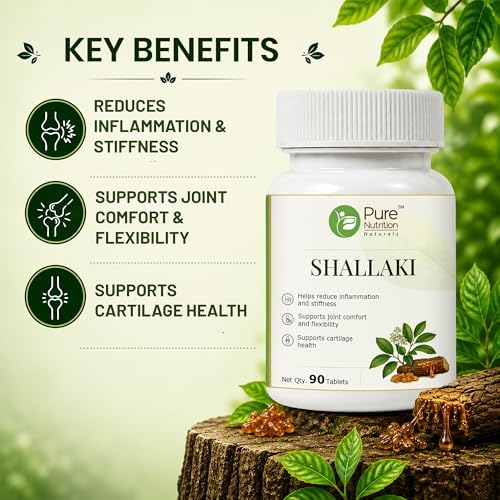 Pure Nutrition Shallaki Tablets 90 – Boswellia serrata