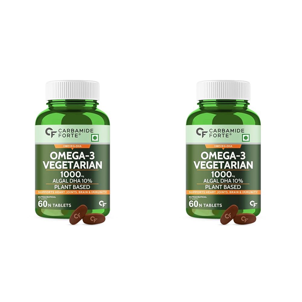 Carbamide Forte Veg Omega 3 Algal DHA 1000mg Capsules 60 – Ayurvedic Herb