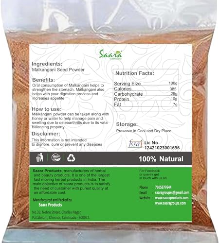 Saara Malkangni Powder 100g – Celastrus paniculatus