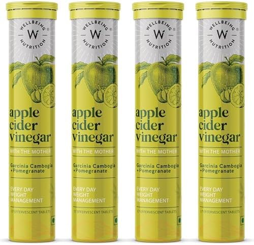 Wellbeing Nutrition Apple Cider Vinegar with Mother Effervescent Tablets – Ayurvedic Herb