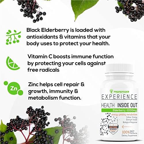 Propeptides Elderberry Standardised Extract Tablets 60 – Sambucus nigra