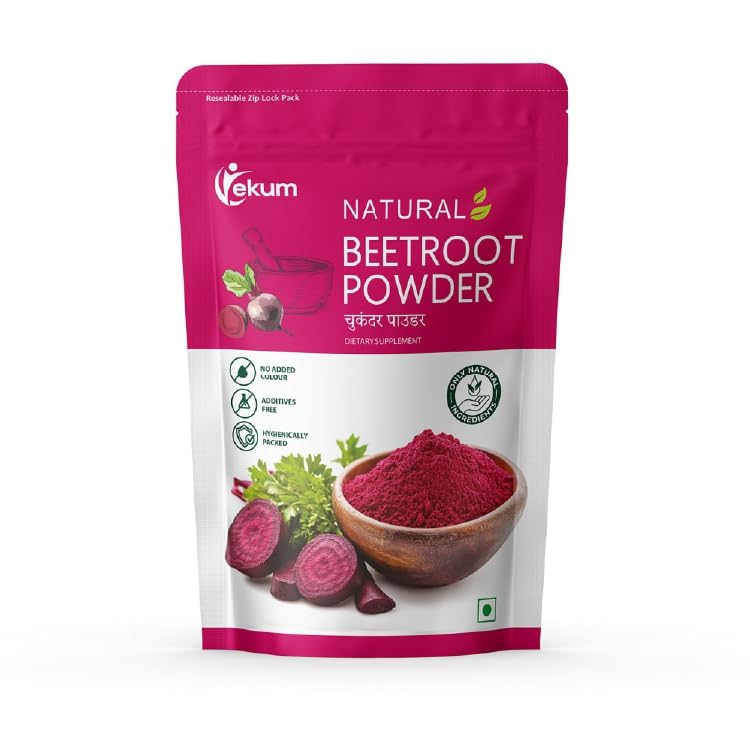 Ekum Organic Beetroot Powder 100g – Beta vulgaris
