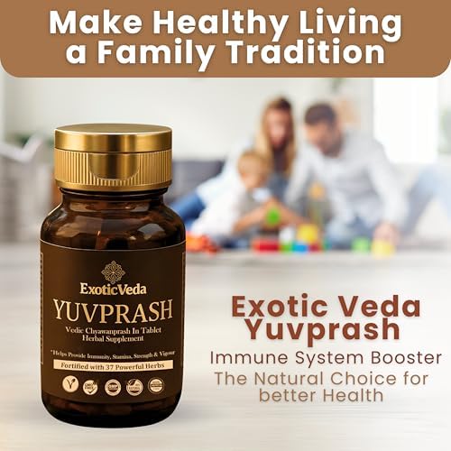 ExoticVeda Yuvprash Chyawanprash Tablets 60 – Emblica officinalis