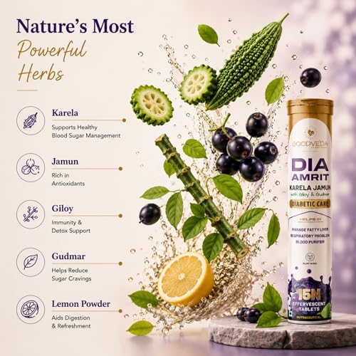 Karela & Jamun Effervescent Capsules – Momordica charantia