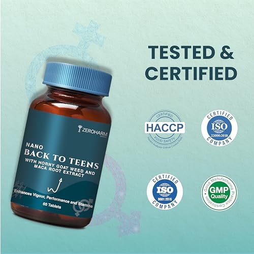 ZeroHarm Maca, Musli & Horny Goat Weed Tablets – Lepidium meyenii