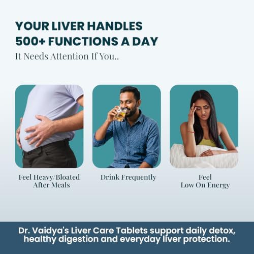 Dr. Vaidya’s Liver Care Tablets 60 – Ayurvedic Herb