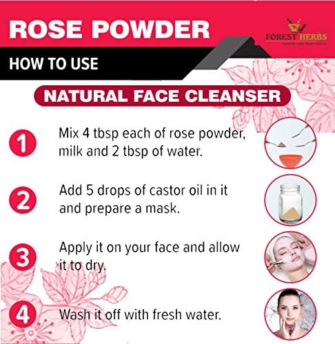 The Forest Herbs Rose Petal Powder 100g – Rosa centifolia