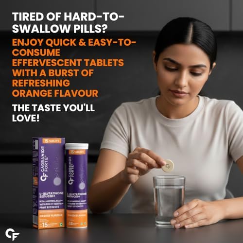 Carbamide Forte Glutathione Effervescent with Vitamin C Tablets – Vitamin Supplement