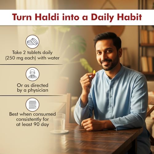 Baidyanath Haldi Tablets 60 – Curcuma longa