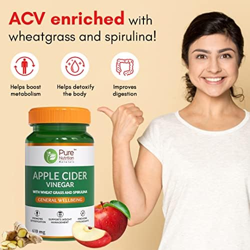 Pure Nutrition Apple Cider Vinegar Capsules 60 – Apple cider vinegar