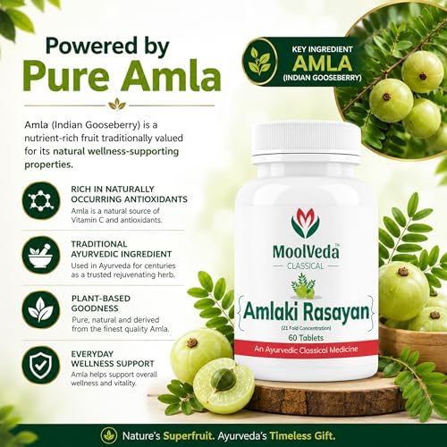 Moolveda Amalaki Rasayan Tablets 60 – Emblica officinalis