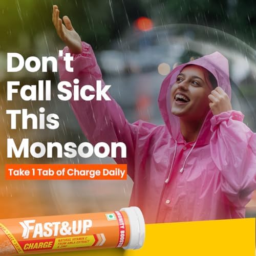 Fast&Up Charge Natural Vitamin C Effervescent Tablets – Vitamin Supplement