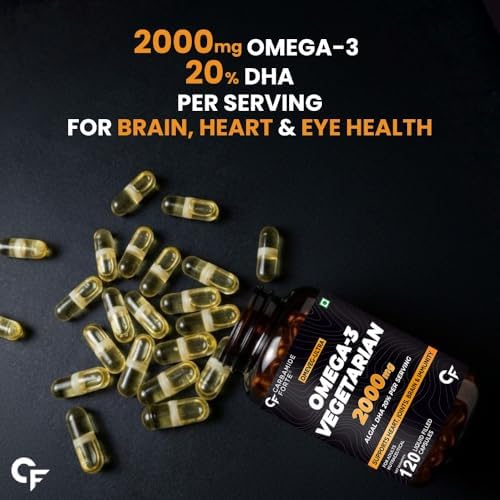 Carbamide Forte Omega-3 Algae 2000mg Capsules 60 – Ayurvedic Herb