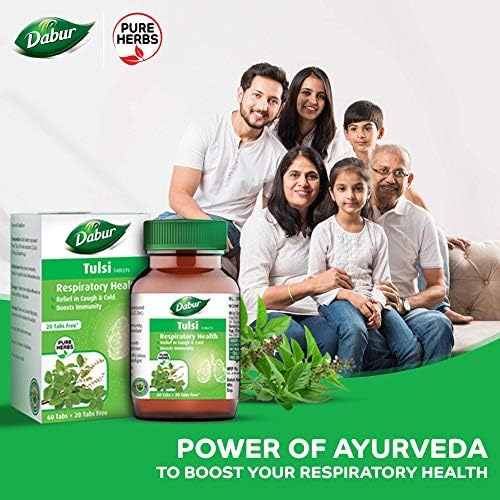 Dabur Tulsi Tablets 80 – Ocimum sanctum