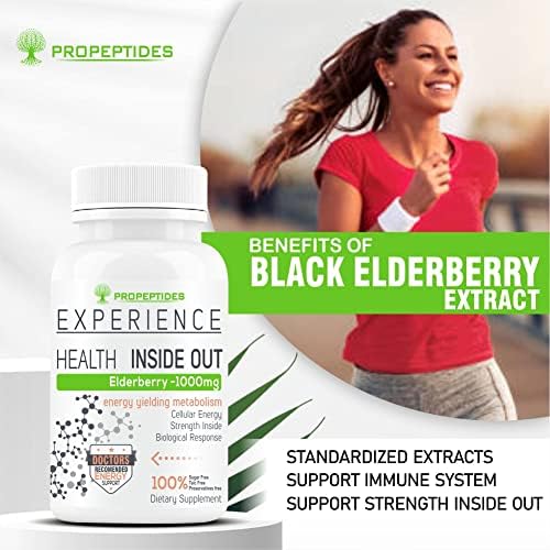 Propeptides Elderberry Standardised Extract Tablets 60 – Sambucus nigra