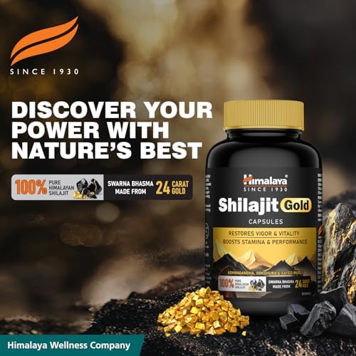 Himalaya Shilajit Gold Capsules – Ayurvedic Herb