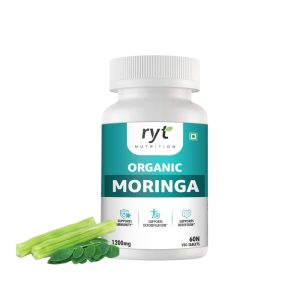 Ryt Nutrition Organic Moringa 60 Veg 1200mg Tablets – Moringa oleifera
