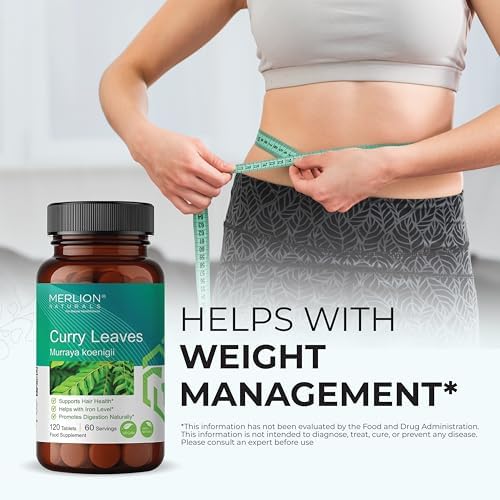 Merlion Naturals Curry Leaves Tablets 120 – Murraya koenigii