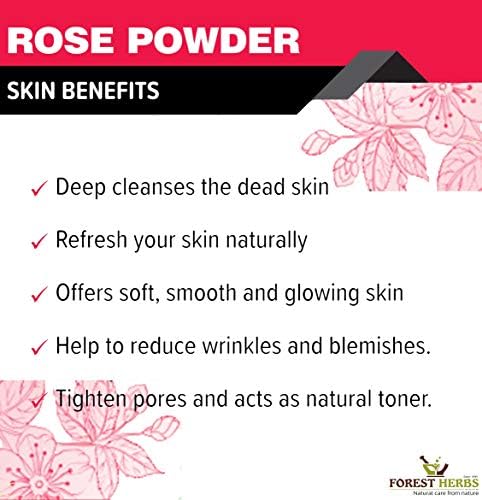 The Forest Herbs Rose Petal Powder 100g – Rosa centifolia