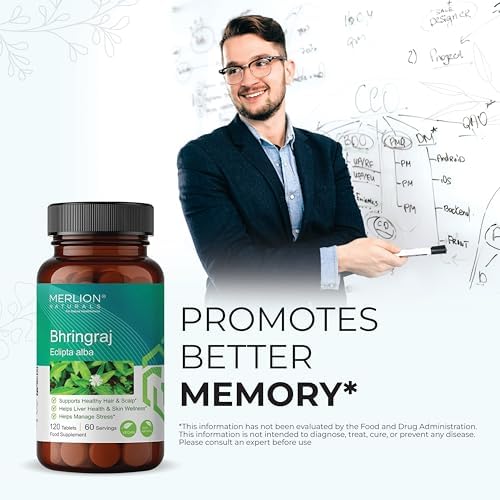 Merlion Naturals Bhringraj Tablets – Eclipta alba