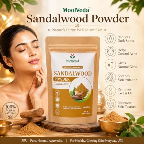 Moolveda Sandalwood Powder 100g – Santalum Album