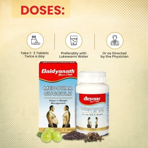 Baidyanath Medohar Guggulu Tablets – Ayurvedic Herb