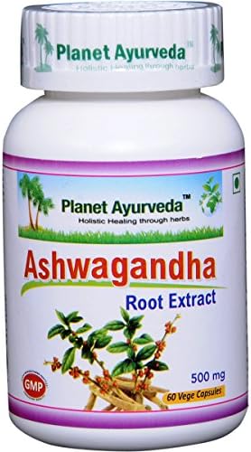 Planet Ayurveda Ashwagandha Capsules 60 – Withania somnifera