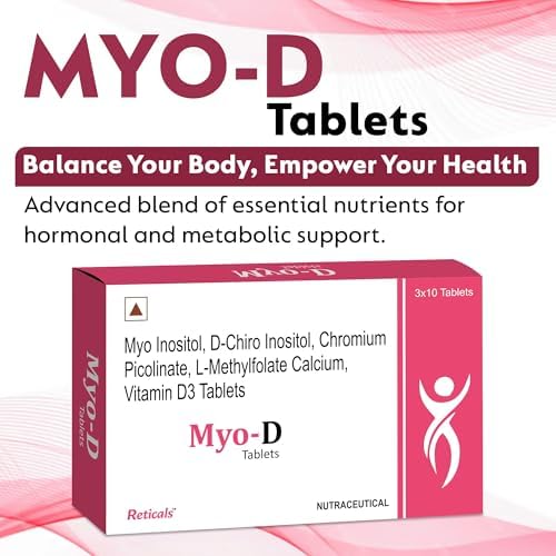 Reticals Myo-Inositol & D-Chiro Inositol Tablets – Ayurvedic Herb