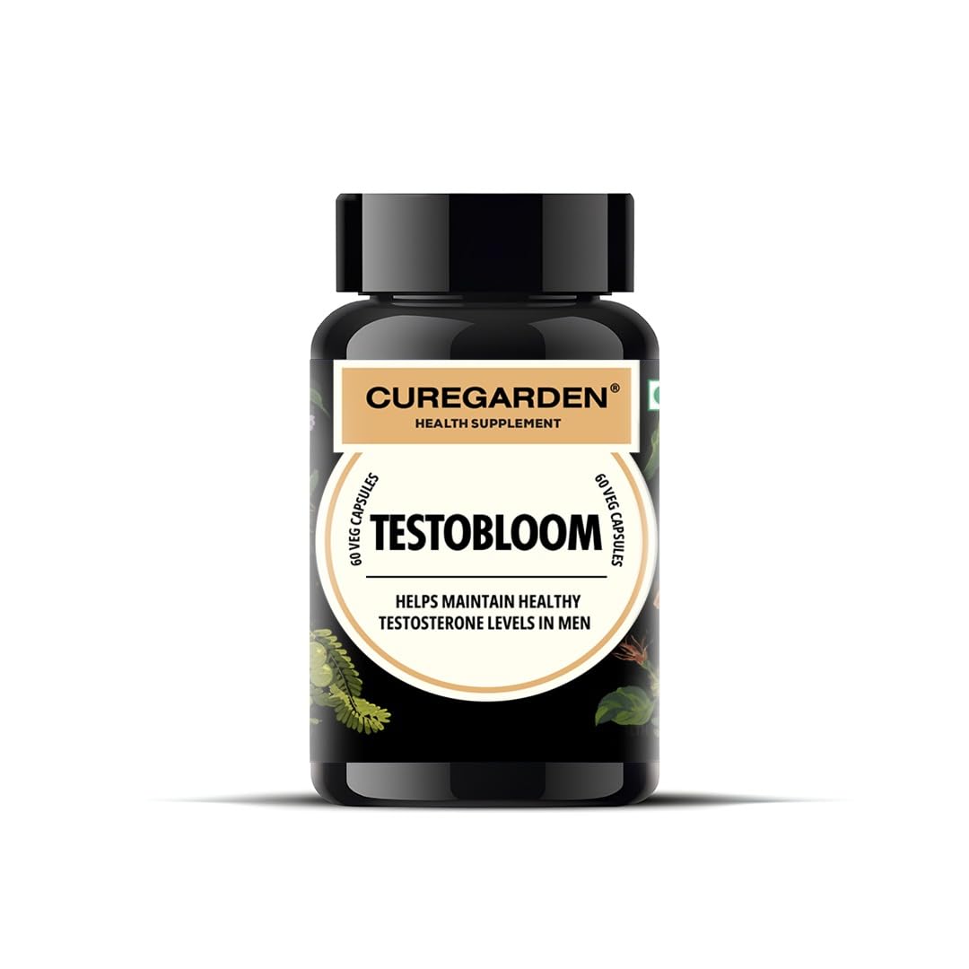 Curegarden Testobloom Men's Ayurvedic Blend Capsules – Ayurvedic Herb