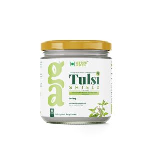 Green Aura Tulsi Shield 500mg Capsules 60 – Ocimum sanctum