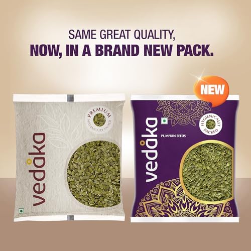 Vedaka Raw Pumpkin Seeds Capsules 500g – Cucurbita pepo