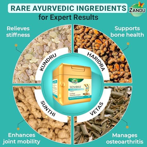 Zandu Seniorz Complete Joint Expert Tablets 60 – Ayurvedic Herb