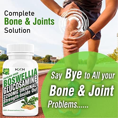 HXN Glucosamine, Boswellia, Chondroitin, MSM & Collagen Tablets – Ayurvedic Herb