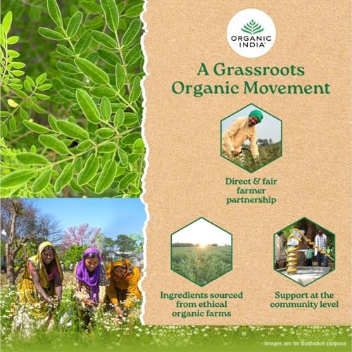Organic India Moringa 60 Veg Capsules 60 – Moringa oleifera