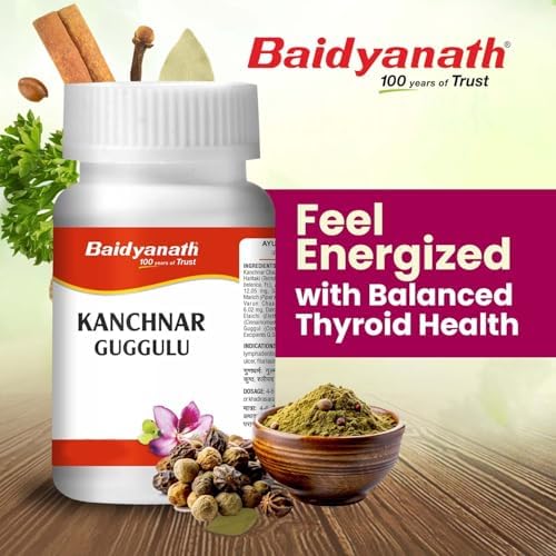 Baidyanath Kanchnar Guggulu Tablets 160 – Bauhinia variegata