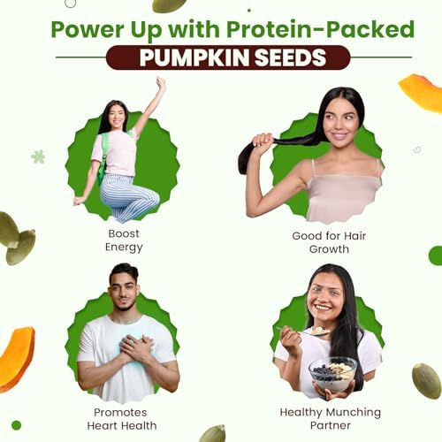 Neuherbs Raw Pumpkin Seeds Capsules 200g – Cucurbita pepo