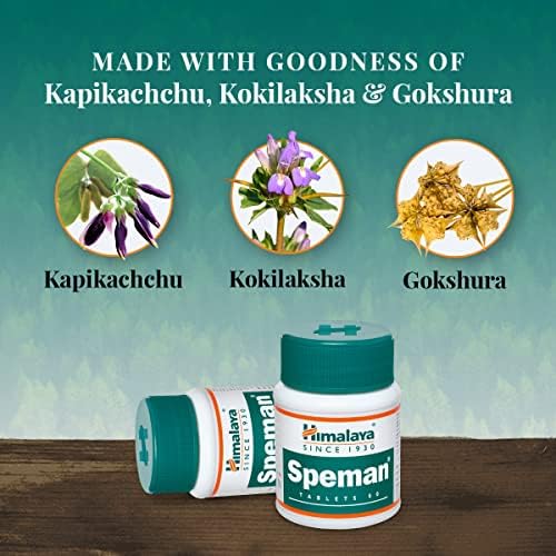 Himalaya Speman Tablets 60 – Ayurvedic Herb