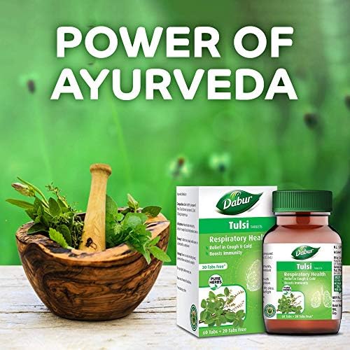 Dabur Tulsi Tablets 80 – Ocimum sanctum